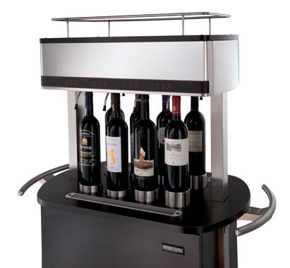 Distributeur mobile de vins Enomove Classic - modèle Enomove 8 TA - pour 8 bouteilles, avec climatisation et réfrigération_0