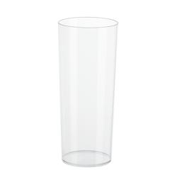 ECOLOMIQUE - 10 Pcs - Verre longdrink plastique transparent 300 ml - Diam: 5,9 cm, Hauteur: 15,2 cm - ECO210VLONG30 - transparent plastique ECO210VLON_0