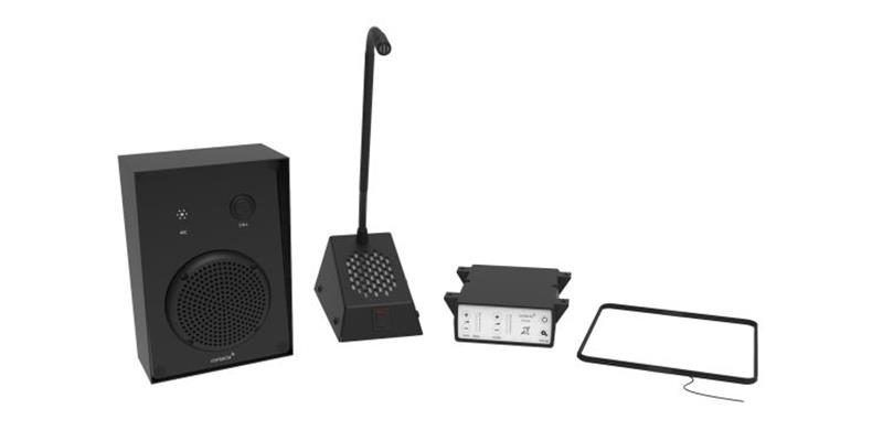 Interphone borne d'appel IP55 type Drive avec boucle induction magnétique_0