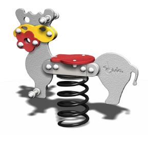 Jeu à ressort vache - VA01PE - Créa Équipements - pour enfants de 2 à 6 ans_0