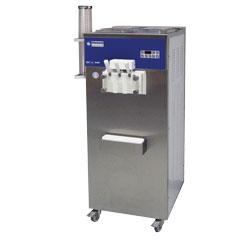 Machine soft ice cream - 2 parfums + panaché - 30 kg/h - condenseur air - DST/2-36AP_0
