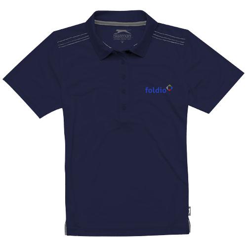 Polo manches courtes femme Receiver 33111494 - Tricot texturé 100% micro polyester - Finition respirante Cool Fit_0