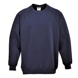 Portwest - Sweat-shirt manches longues homme ROMA Bleu Nuit Taille 3XL - XXXL 5036108260041_0