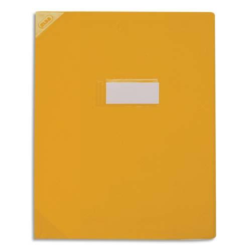 PROTÈGE-CAHIER 24X32CM STRONG LINE OPAQUE 15/100È + RENFORCÉS (30/100È). COLORIS ORANGE - LOT DE 16