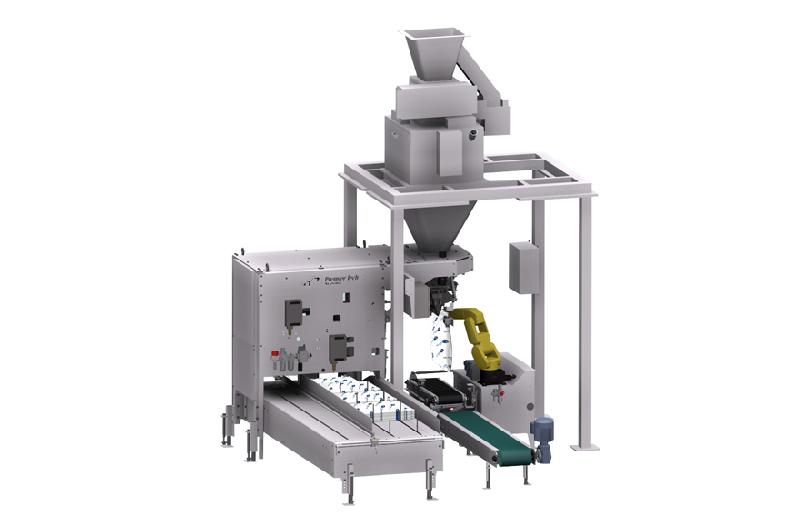 PTH-900 - Ensacheuse robotisée pour sacs à gueule ouverte - semi-automatique et compatible avec systèmes de fermeture_0