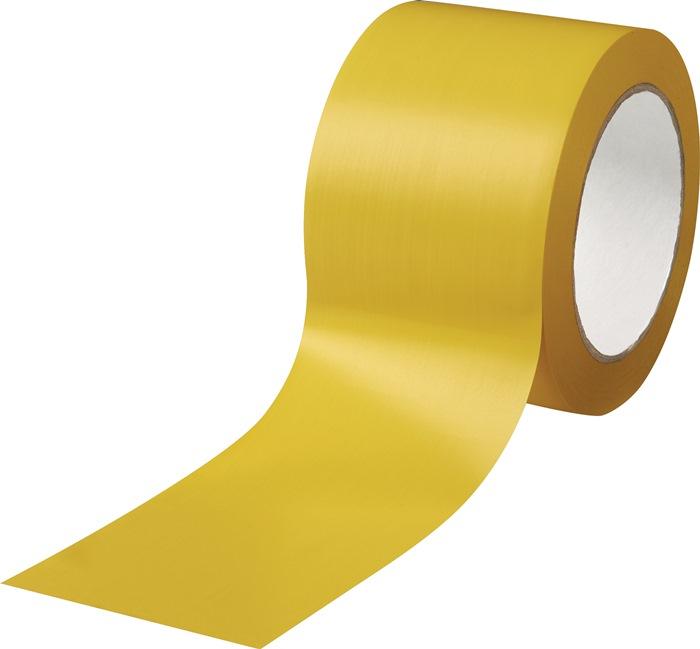 Ruban de marquage de sol Easy Tape PVC jaune longueur 33 m largeur 75 mm rouleau ROCOL_0