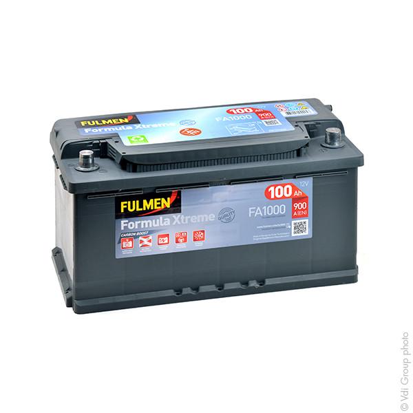 BATTERIE VOITURE FULMEN FORMULA XTREME FA1000 12V 100AH 900A_0