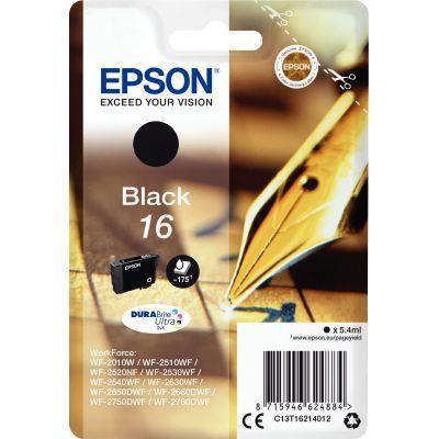 Cartouche jet d'encre Epson T162140 noir - Référence C13T16214012_0