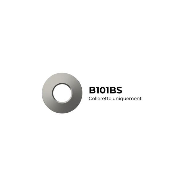 Collerette Alu Brossé ronde magnétique pour TWO et CANIS - B101BS - SOLUM_0