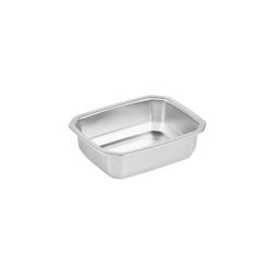FHC evolupack FHC - 48Pcs - Barquettes inox scellables GN 1/8 160x130mm H45mm - argenté inox FHC294GNOX1845_0