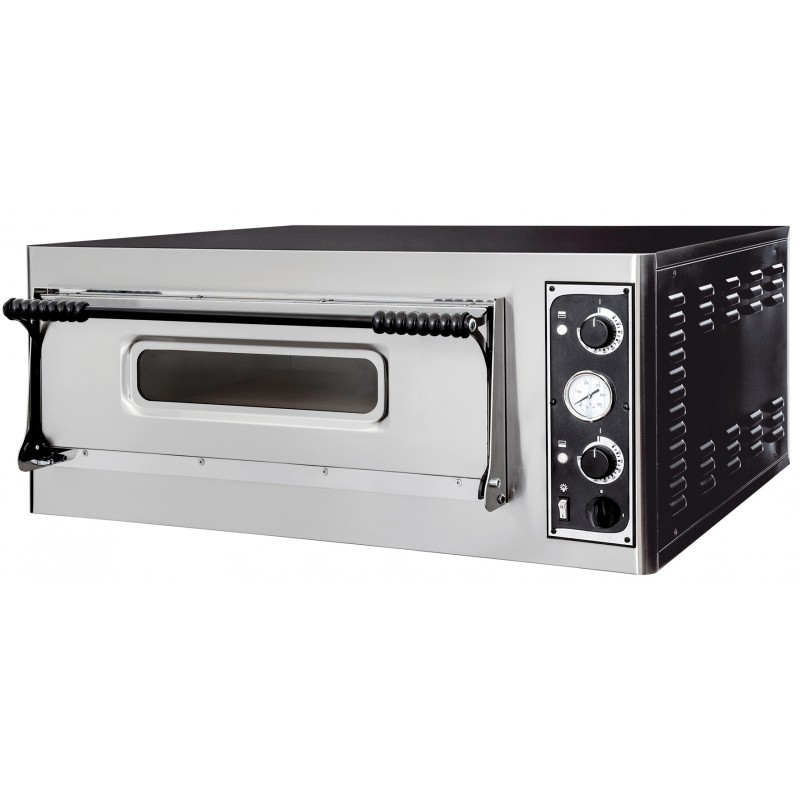 Four à pizza électrique Prismafood BASIC 4 - 4 pizzas Ø32 cm - support non inclus - 455°C - Made in Italy_0
