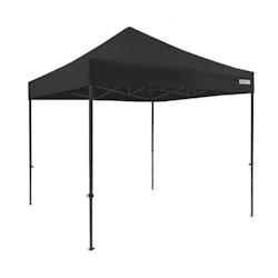 FRANCE BARNUMS Tente pliante 3x3m - acier 30mm/polyester 320g - noir - FRANCE-BARNUMS - noir acier 2124S_0