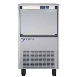 Machine à Glaçon Professionnelle Paillette 55 ou 94 kg/jour - Condenseur a AIR ou EAU- Icetech - l46.5- L- P59.5- h79- - 0650414484585_0