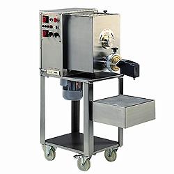 Machine à pâtes professionnelle - Acier inoxydable - Production 8/10 kg/h - Pétrissage et coupe automatique_0