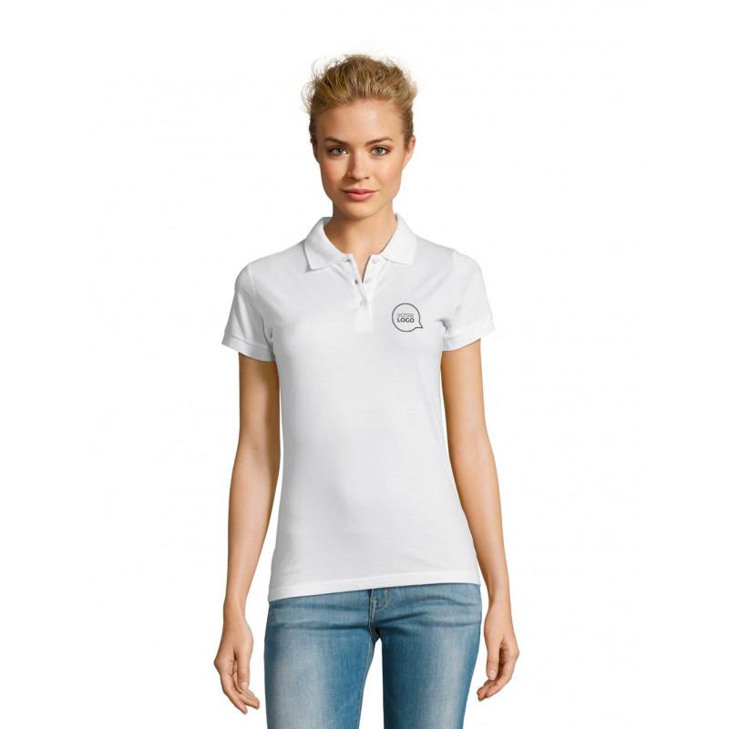 Polo manches courtes Perfect Women blanc - Polos personnalisés blanc_0