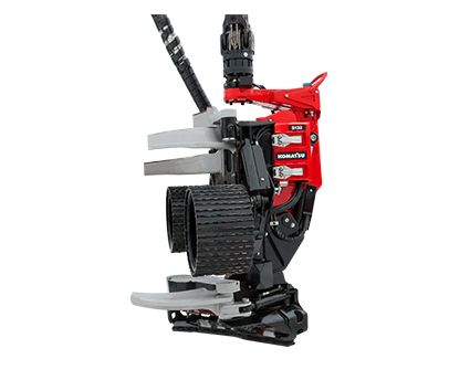 S132 - Tête d'abattage Komatsu - Largeur max. 1689 mm, force de traction élevée et ébranchage efficace_0