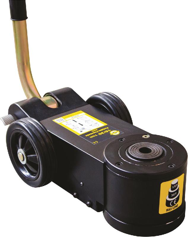 SODISE - Cric rouleur oléopneumatique 30 tonnes - 2 étages - Hauteur maxi 409mm - Référence 15480_0