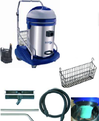 Aspirateur eau et poussière - Eject WI220 Inox - 2400W - Cuve basculante 76L - 2 moteurs Bypass_0
