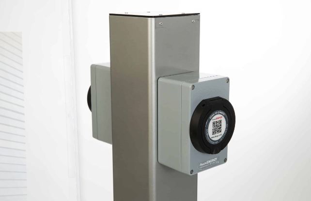 Borne de recharge pour voiture électrique en aluminium recyclé - Puissance 7kW / 11kW / 22kW - Fabrication française_1