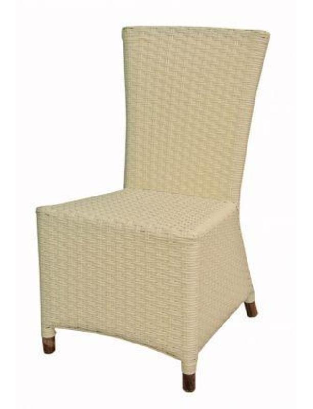 Chaise de restaurant Neptune - châssis rotin avec tressage au choix_0