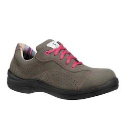 Chaussure de sécurité basse femme  S1P Pink SRC gris T.38 Lemaitre - 38 gris 3237154054383_0