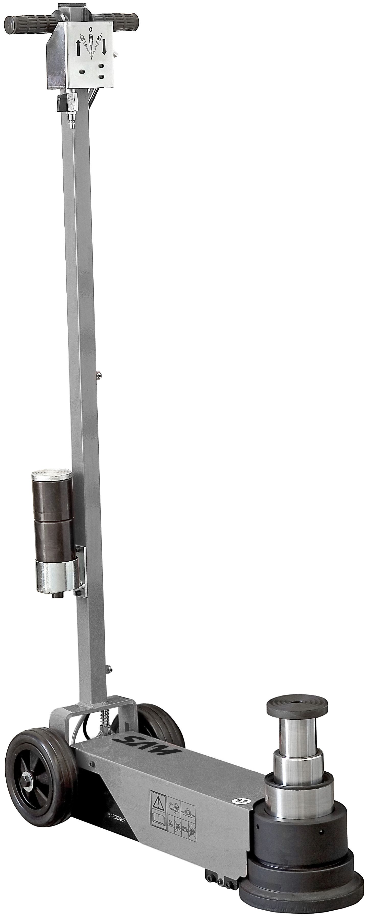 Crh315l - cric hydropneumatique long - Sam Outillage - capacité 18-30-60T - conformité CE et usage véhicules lourds_0