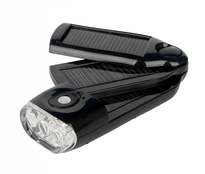 CHARGEUR SOLAIRE ET LAMPE TORCHE EAGLE 3 LEDS