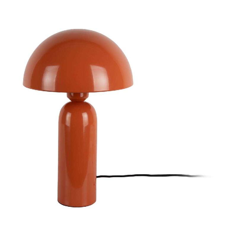Lampe à poser en métal Atrayente orange brique Leitmotiv - 8714302773976_0