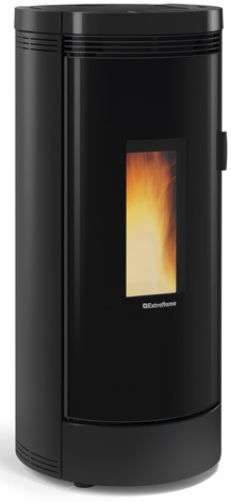 Poele a granules debby 9 kw lanordica - noir_0