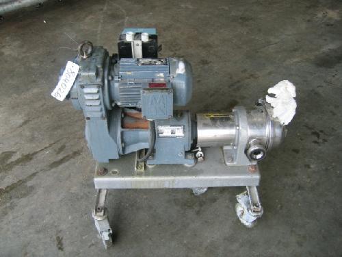 Pompe centrifuge horizontale MOUVEX S2 d'occasion - montée sur roulettes_0