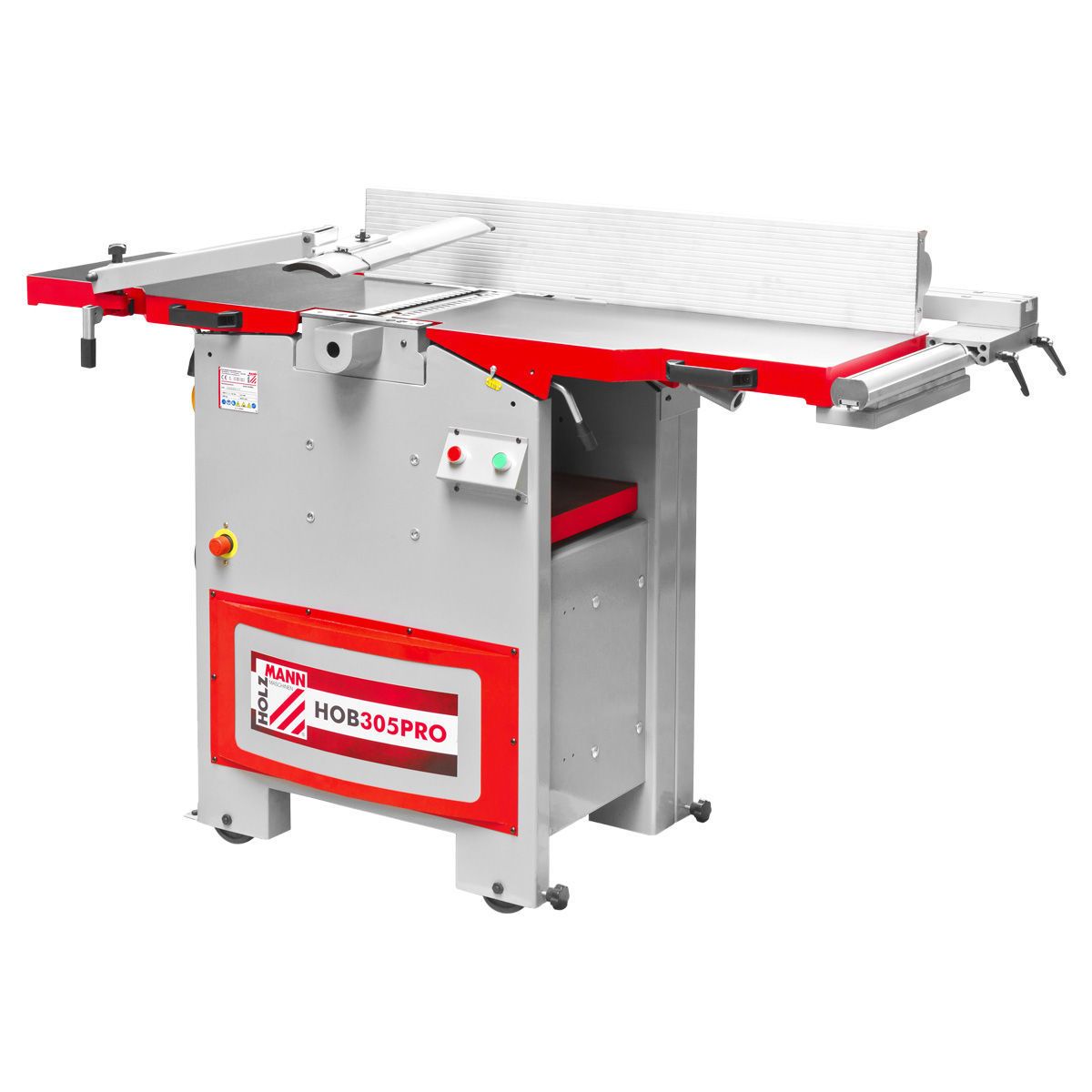 Raboteuse-dégauchisseuse Holzmann HOB305PRO - 230V - avec 4 fers, tables en fonte et système de déplacement_0