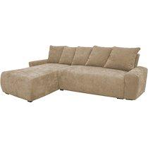 UB DESIGN Canapé lit Shelby angle gauche convertible sable_0