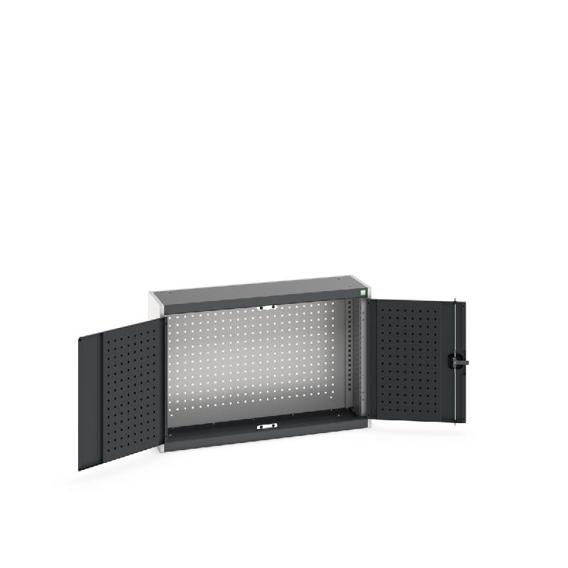 Armoire murale Perfo Cubio - Fond perfo - Acier renforcé - 1050x325x700 mm_0