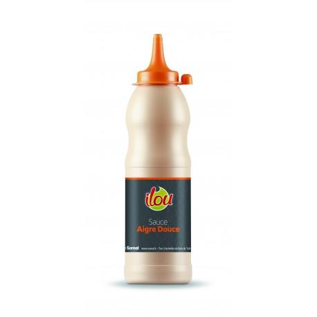 700103 - Sauce Aigre Douce Ilou - Format Squeeze 500ml avec notes d'ananas et poivrons_0