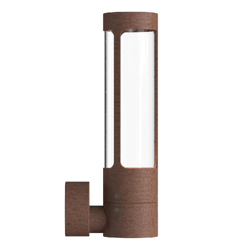 Applique murale HELIX  Corteen Corten, H.32.5 - IP44 - GU10 /Nordlux Extérieur - marron 5704924005893_0
