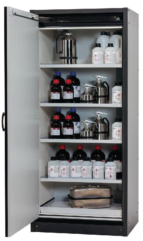 ARMOIRE SÉCURITÉ Q-CLASSIC-30 Q30.195.086.WD GRIS/BLANC - MANUTAN COLLECTIVITÉS