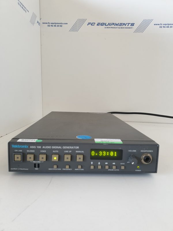 Asg100 - generateur de signal audio - tektronix - 20hz - 20khz  -90dbu +24dbu_0