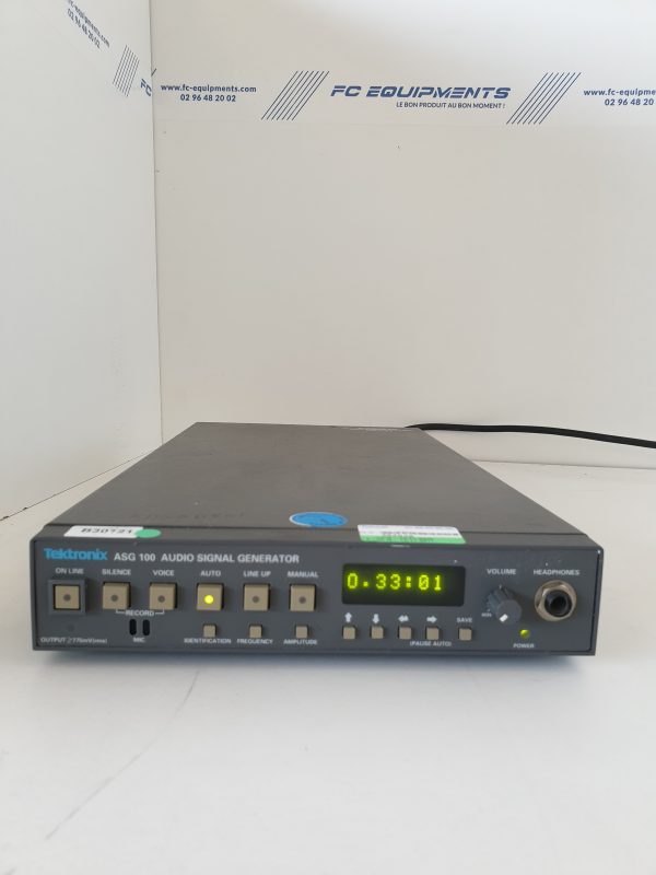 ASG100 - Générateur de signal audio - Tektronix - 20Hz à 20kHz -90dBu à +24dBu_0