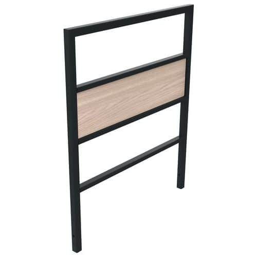 BARRIÈRE HESI 1 M CHÊNE CLAIR/MÉTAL GRIS 7016 PIEDS CARRÉS - BUTON DESIGN