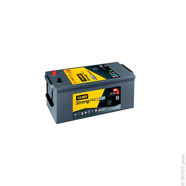 Batterie de démarrage camion Fulmen Strong Pro FE1853 - 12V 185Ah 1100A - Technologie HVR®_0