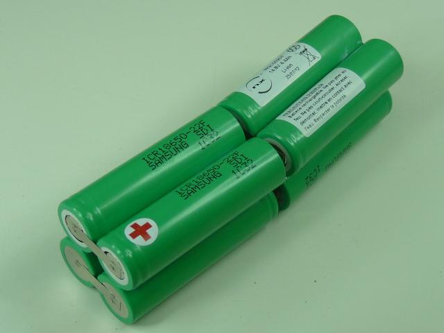 BATTERIE LI-ION 8X 26F 4S2P ST5 14.8V 5.2AH_0