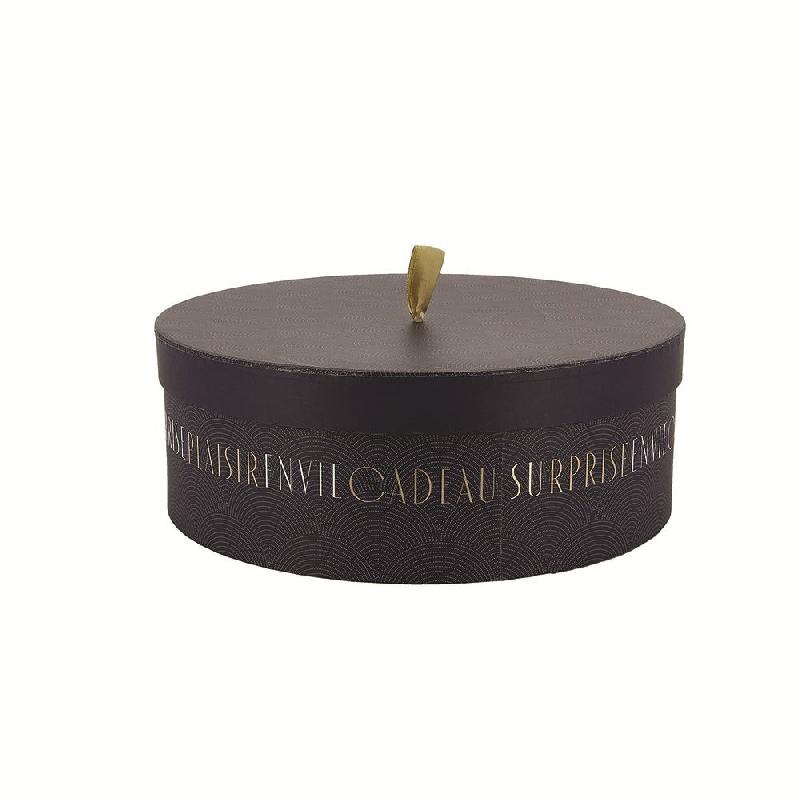 Boite carton ronde 