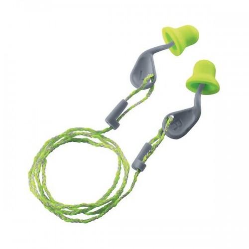 BOUCHONS D'OREILLE XACT-FIT AVEC CORDON RÉUTILISABLE - BOÎTE DE 50 UVEX