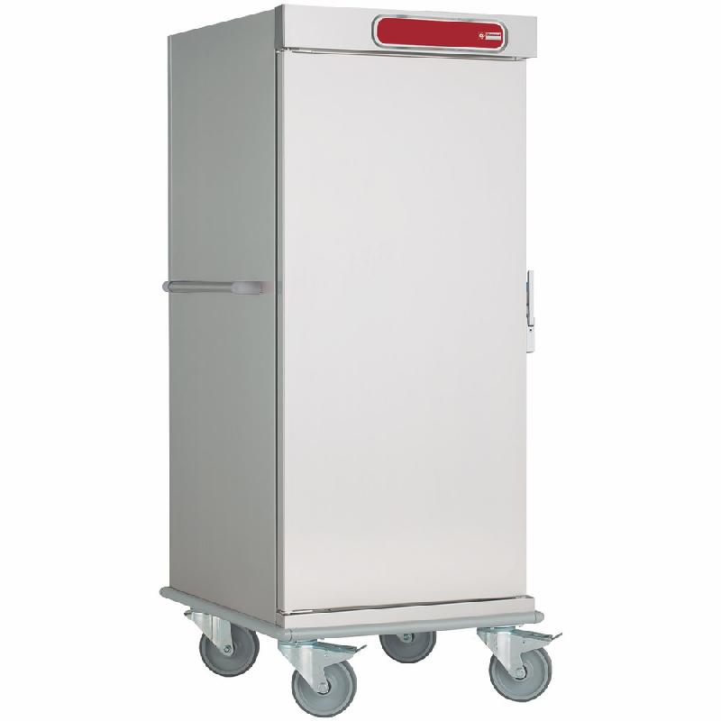 Chariot neutre isolé pour 8 plateaux GN 2/1 - CNS20-ISO - Isolation thermique en acier inox_0