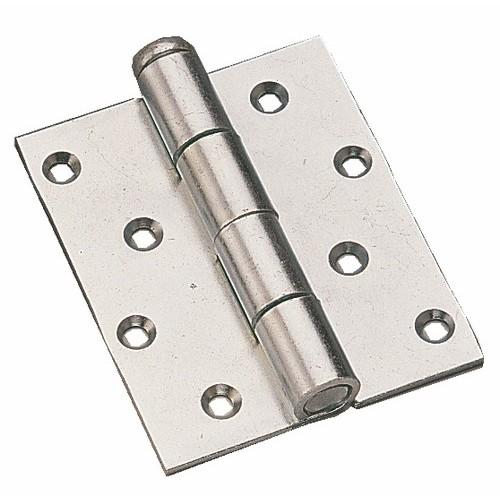 CHARNIÈRE DE PORTE COULISSANTE - ACIER ZINGUÉ - 120X100 MM - 1514P MANTION