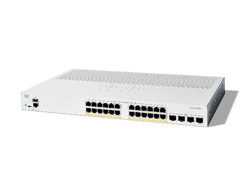 Cisco Catalyst 1300 Géré L2/L3 Gigabit Ethernet (10/100/1000) Connexion Ethernet, supportant l'alimentation via ce port (PoE) Gris_0