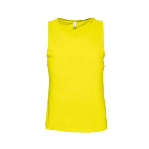DÉBARDEUR PERSONNALISABLE MASCULIN CLASSIC JAUNE
