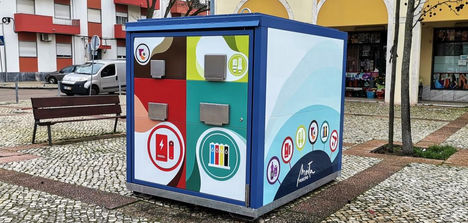 Déchetterie mobile pour la collecte des déchets en milieu urbain - RECYPARK CLASSE I_0