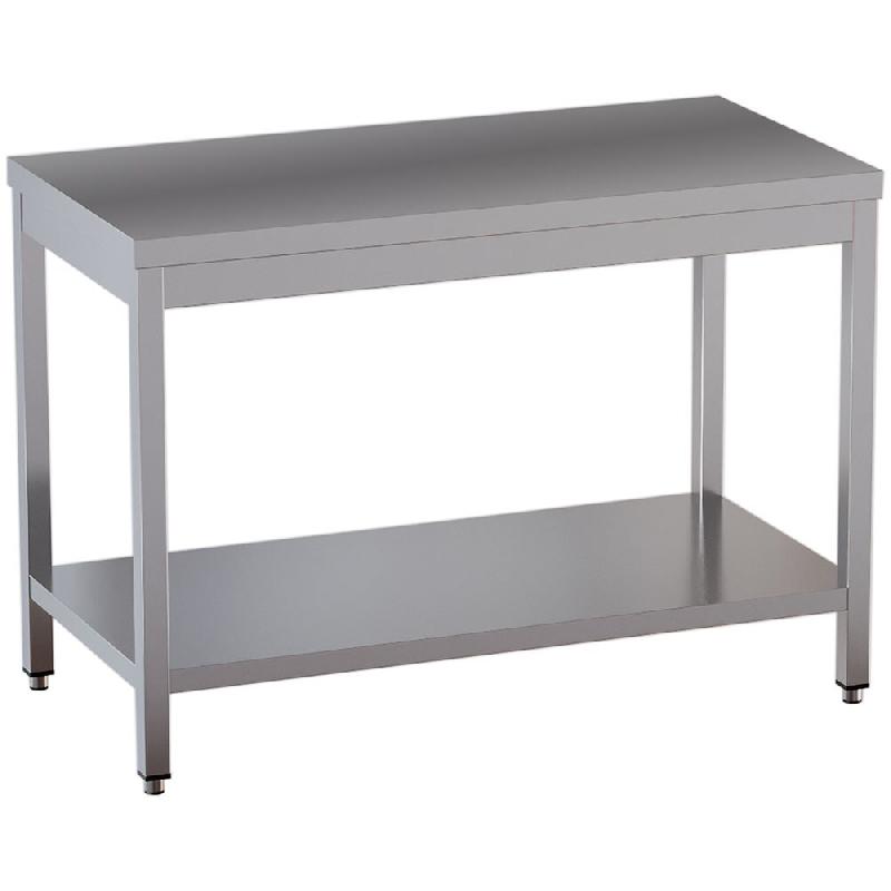Diamond - Table de travail avec sous tablette - réf. TL2071-ST3 - gris AKS-TL2071-ST3_0