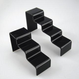 DOUBLE ESCALIER EN ACRYLIQUE POUR VITRINE - 975A